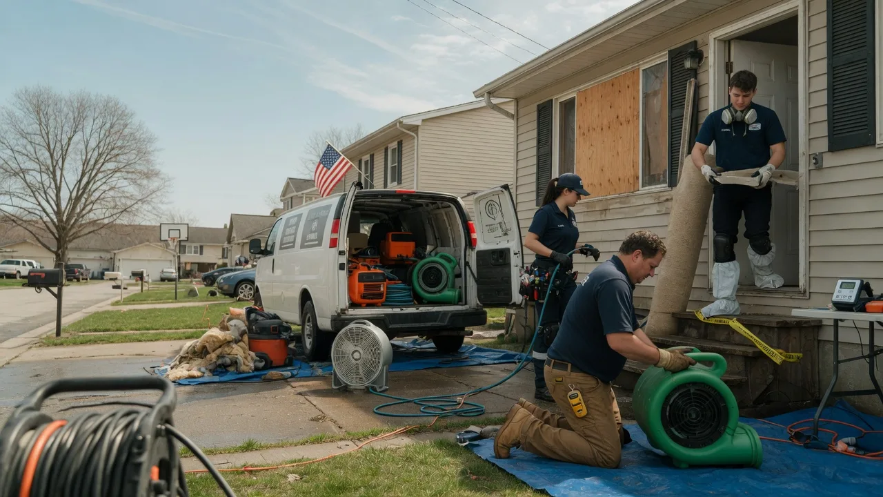 Water Damage Restoration in Kewanee, MO near me